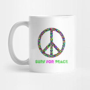Surf For Peace Mug